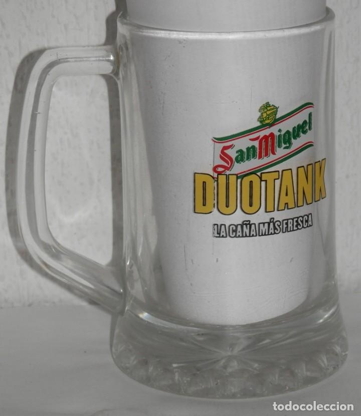Coleccionismo de cervezas: JARRA CERVEZA SAN MIGUEL DUOTANK