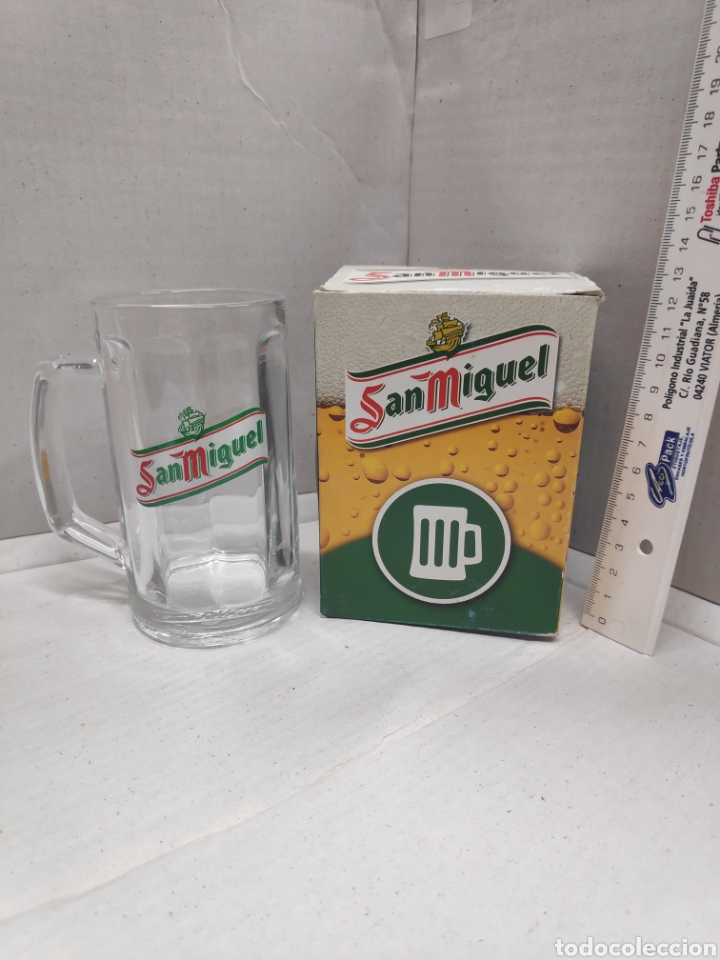 Coleccionismo de cervezas: Jarra de cerveza San Miguel
