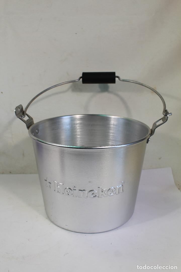 Coleccionismo de cervezas: cubo abrebotellas cerveza heineken