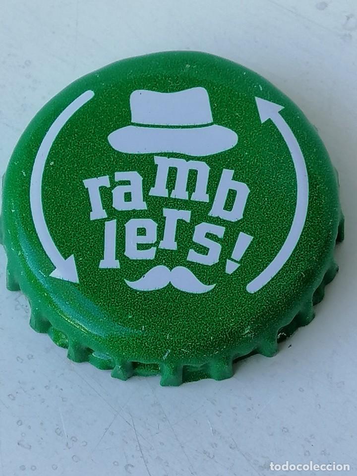 Sammeln von Brauereiartikeln: BOTTLE CAP BEER CHAPA CERVEZA CERVESA RAMBLERS. (2) SUPERMERCADOS DIA.---LOTE N. 472----CARMANJO