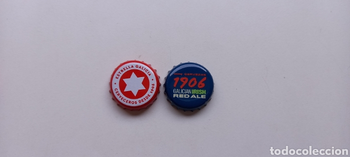 Coleccionismo de cervezas: Chapas Cerveza Estrella Galicia