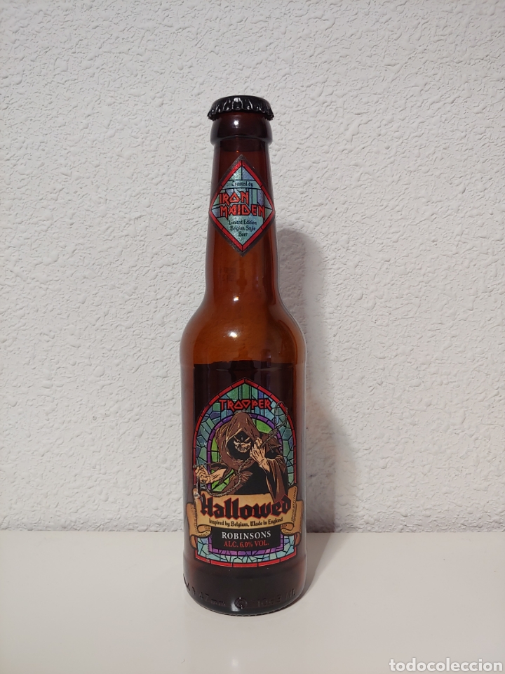 Coleccionismo de cervezas: Botella cerveza Iron Maiden Halloweed