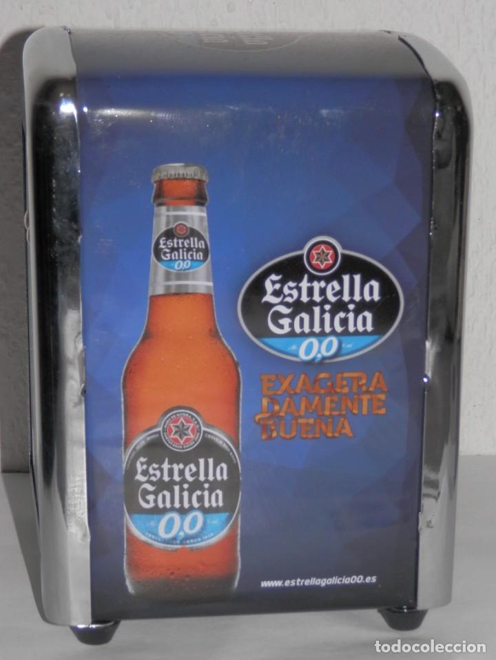Coleccionismo de cervezas: SERVILLETERO DE LA CERVEZA ESTRELLA GALICIA 0,0