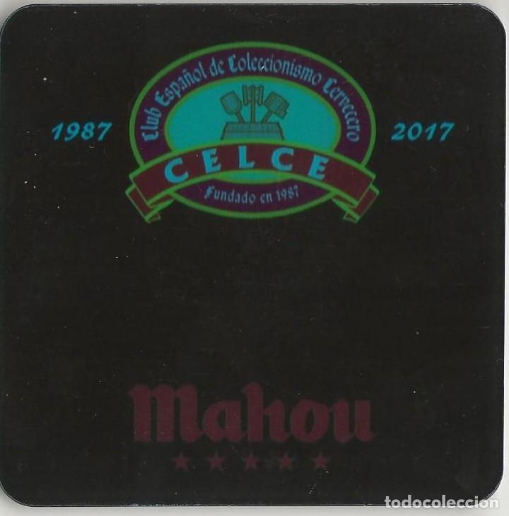 Coleccionismo de cervezas: POSAVASOS MAHOU, 30 ANIVERSARIO CELCE