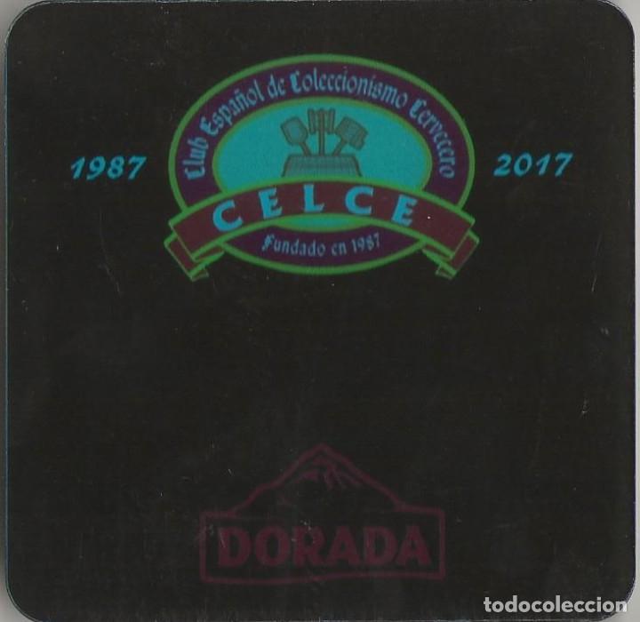 Coleccionismo de cervezas: POSAVASOS DORADA, 30 ANIVERSARIO CELCE