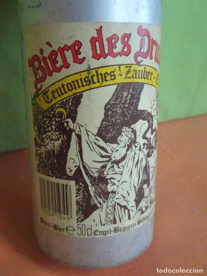 Coleccionismo de cervezas: BOTELLA ALUMINIO DE CERVEZA BIERE DES DRUIDES - ALEMANIA