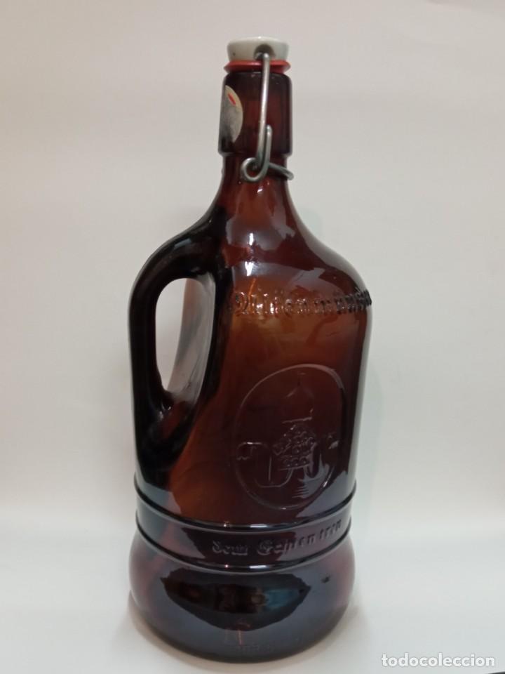 Coleccionismo de cervezas: BOTELLA Altenm&uuml;nster brauer bier botella vacia