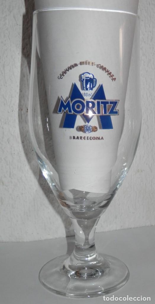 Coleccionismo de cervezas: COPA DE LA CERVEZA MORITZ - Foto 1
