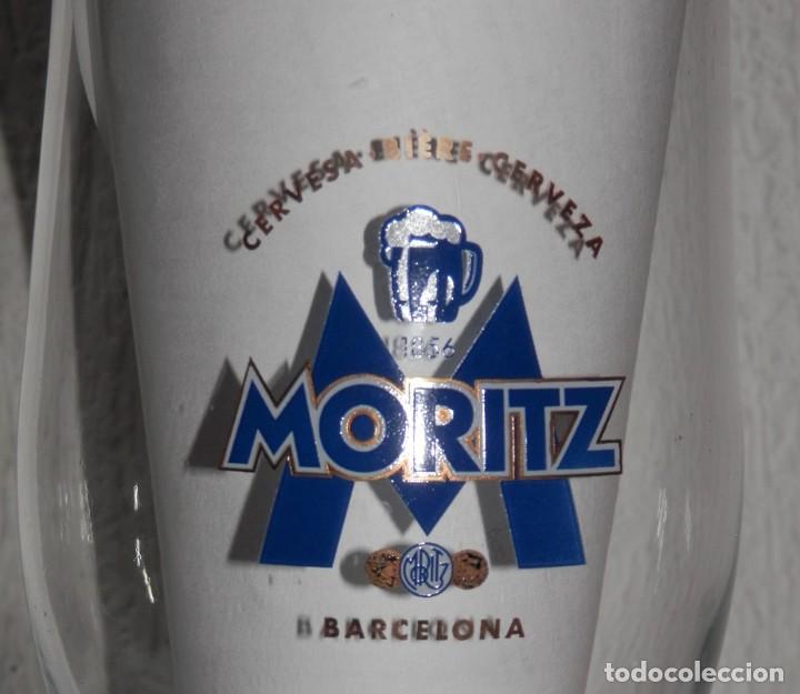 Coleccionismo de cervezas: COPA DE LA CERVEZA MORITZ - Foto 2