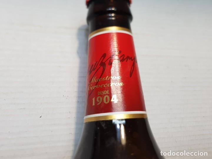Coleccionismo de cervezas: Botella cerveza Cruzcampo edicion 2015 etiqueta papel 33cl - Foto 6 - 227060682