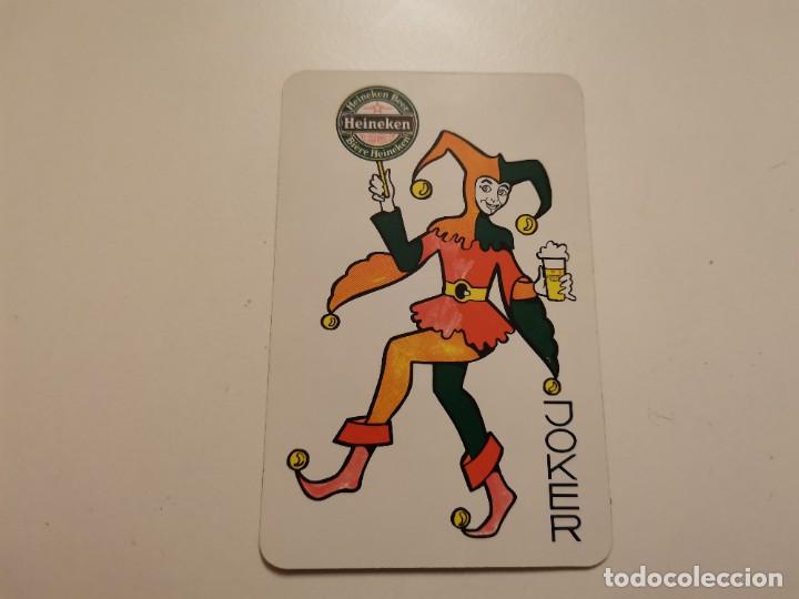 Coleccionismo de cervezas: CARTA CERVEZA HEINEKEN JOKER