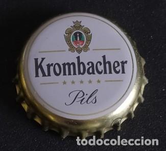 Collezionismo di birre: Chapa tap&oacute;n corona de la cerveza alemana KROMBACHER PILS
