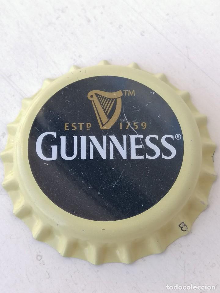 Coleccionismo de cervezas: BOTTLE CAP CHAPA CAPSULE CERVEZA BEER BIRRA GUINNESS. NIGERIA.FAB. CHAPA:U--LOTE N. 2482--CARMANJO