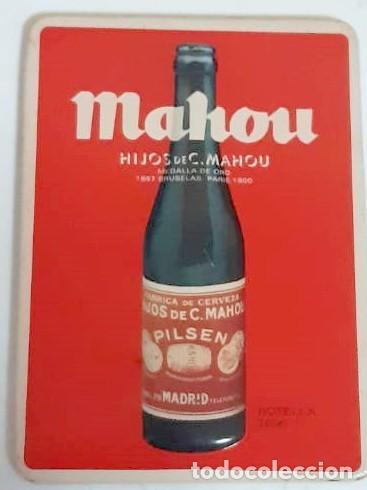 Coleccionismo de cervezas: IM&Aacute;N DE CERVEZA MAHOU