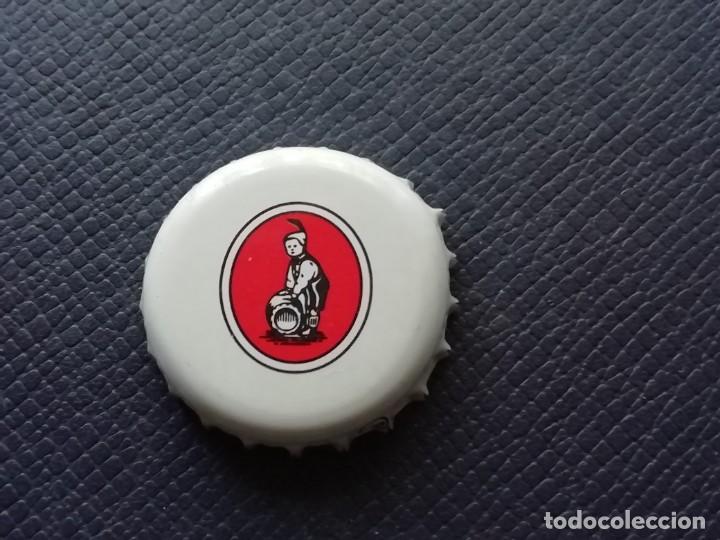 Coleccionismo de cervezas: Chapa tap&oacute;n corona de la cerveza de Alemania SCHLAPPE SEPPEL