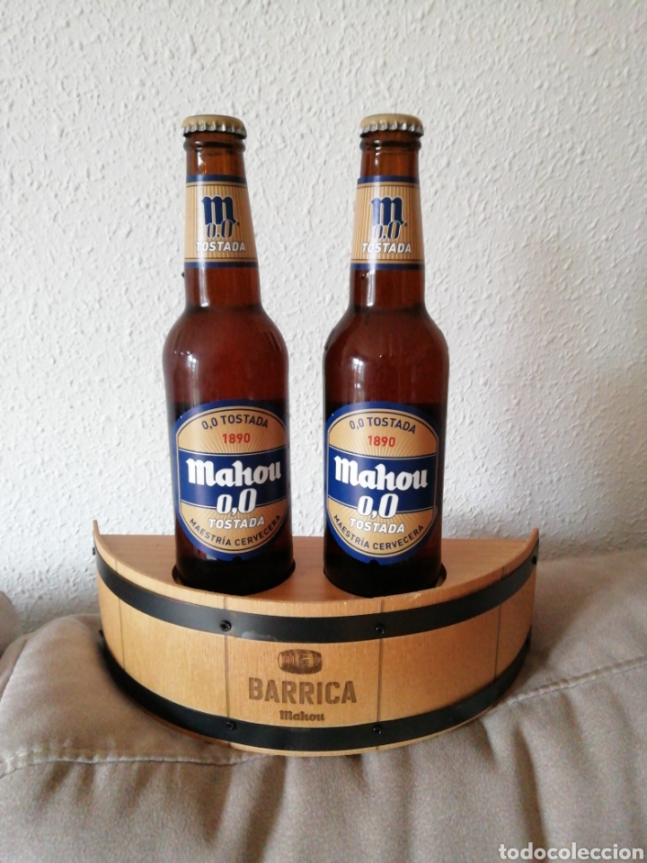 Coleccionismo de cervezas: Soporte expositor mahou - Foto 3