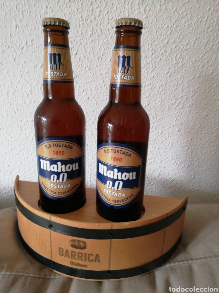 Coleccionismo de cervezas: Soporte expositor mahou - Foto 4