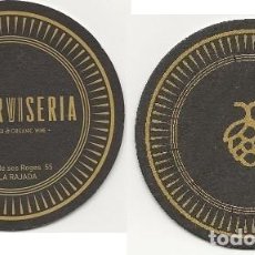Coleccionismo de cervezas: POSAVASOS CERVEZA ARTESANAL SA CERVISERIA. Lote 234816125