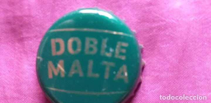 Sammeln von Brauereiartikeln: CERVEZA-PENN-III-CHAPA-TAPON-CORONA-DOBLE MALTA