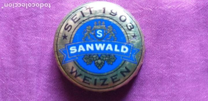 Sammeln von Brauereiartikeln: CERVEZA-PENN-III-CHAPA-TAPON-CORONA-SANWALD