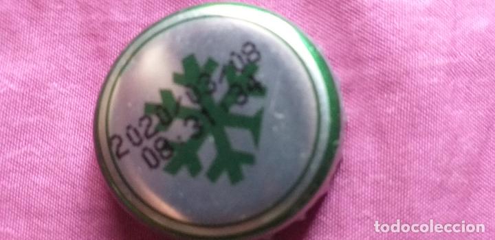 Sammeln von Brauereiartikeln: CERVEZA-PENN-III-CHAPA-TAPON-CORONA-SNOW