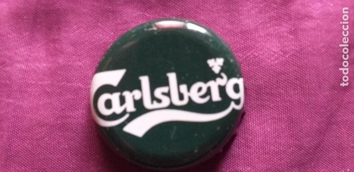 Sammeln von Brauereiartikeln: CERVEZA-PENN-III-CHAPA-TAPON-CORONA-CARLSBERG