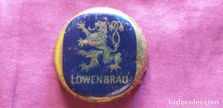 Sammeln von Brauereiartikeln: CERVEZA-PENN-III-CHAPA-TAPON-CORONA-LOWENBRAU