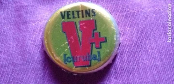 Collectionnisme de bi&egrave;res: CERVEZA-PENN-III-CHAPA-TAPON-CORONA-VELTINS