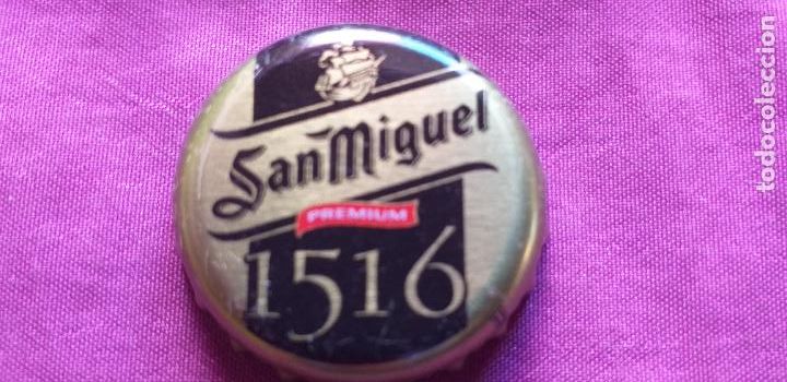 Coleccionismo de cervezas: CERVEZA-PENN-I-CHAPA-TAPON-CORONA-SAN MIGUEL