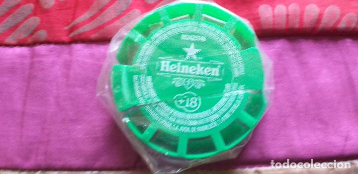 Coleccionismo de cervezas: CERVEZA-TB-TAPA BARRIL-HEINEKEN