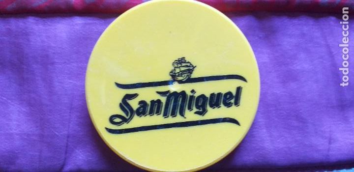 Colecionismo de cervejas: CERVEZA-TB-TAPA BARRIL-SAN MIGUEL