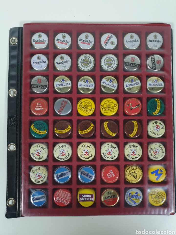 Coleccionismo de cervezas: Lote chapas tripel amstel cruzcampo