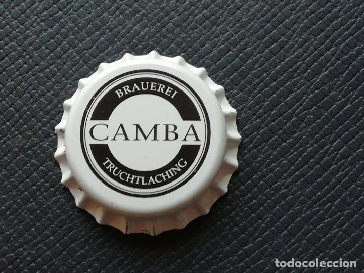 Coleccionismo de cervezas: Chapa tap&oacute;n corona NUEVO de la cerveza alemana CAMBA BRAUEREI TRUCHTLACHING