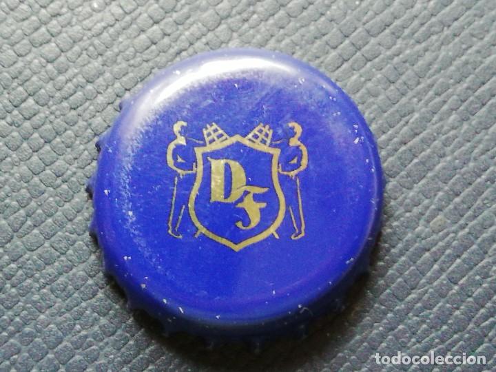 Collectionnisme de bi&egrave;res: Chapa tap&oacute;n corona de la cerveza de B&eacute;lgica DUBUISSON FRERES