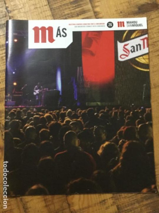 Coleccionismo de cervezas: MAHOU SAN MIGUEL - REVISTA N&Uacute;MERO 26 - M&Aacute;S - A&Ntilde;O 2016