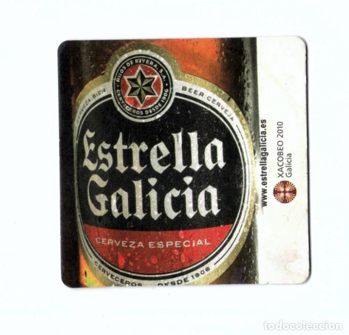 Coleccionismo de cervezas: POSAVASOS. CERVEZA ESTRELLA GALICIA 4
