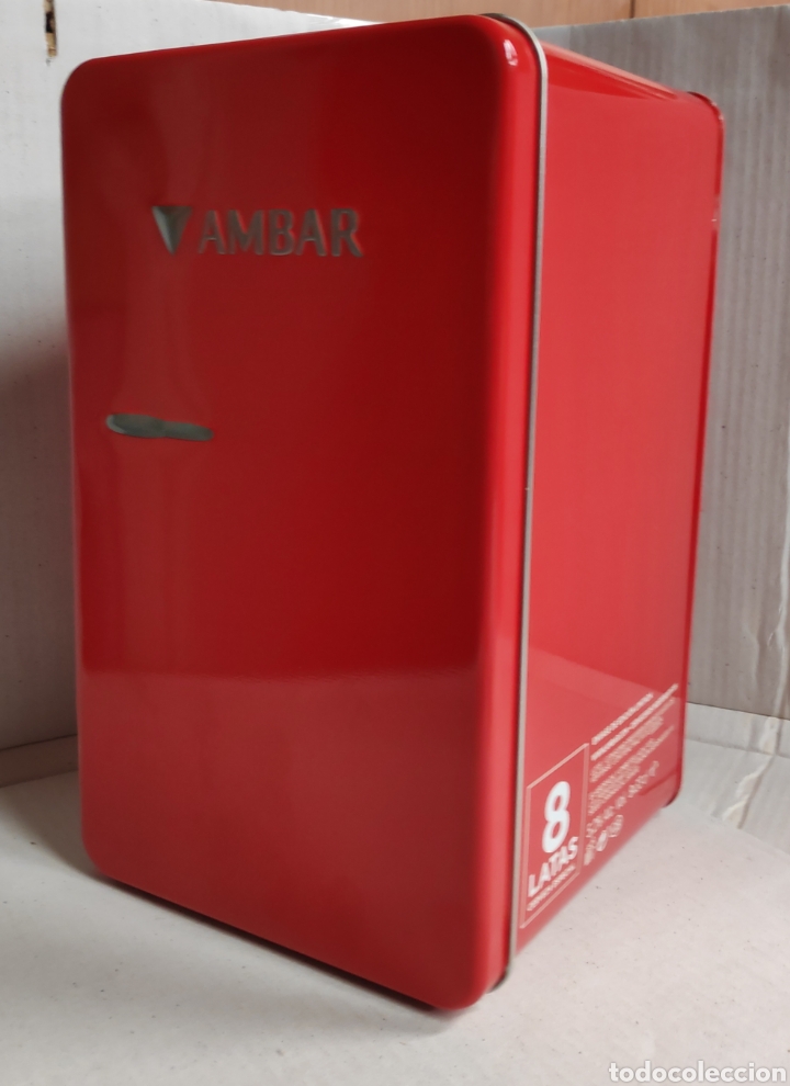 Coleccionismo de cervezas: Cerveza &Aacute;mbar. Caja de lata.