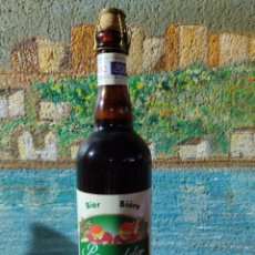 Coleccionismo de cervezas: BOTELLA CERVEZA BELGA DE KONINCK PAGADDER. 200 ANIVERSARIO. TAPON CORCHO. 75 CL. Lote 241964720