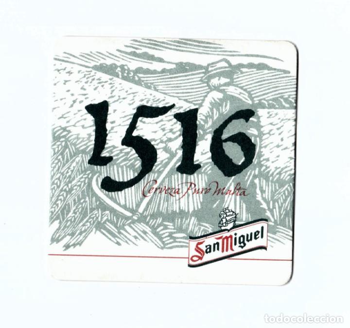 Coleccionismo de cervezas: POSAVASOS. CERVEZA SAN MIGUEL 6