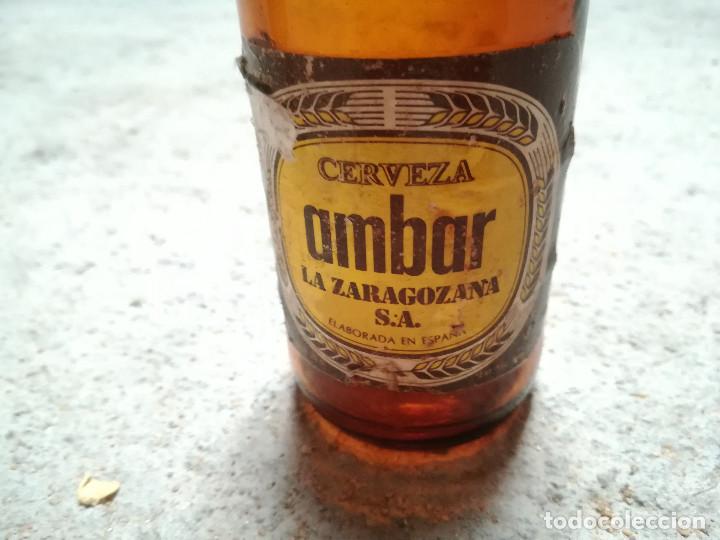 Coleccionismo de cervezas: BOTELLA CERVEZA AMBAR - Foto 2