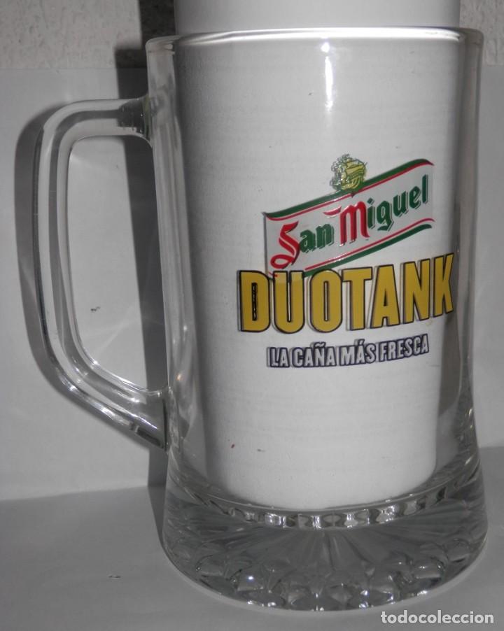 Coleccionismo de cervezas: JARRA CERVEZA SAN MIGUEL - DUOTANK