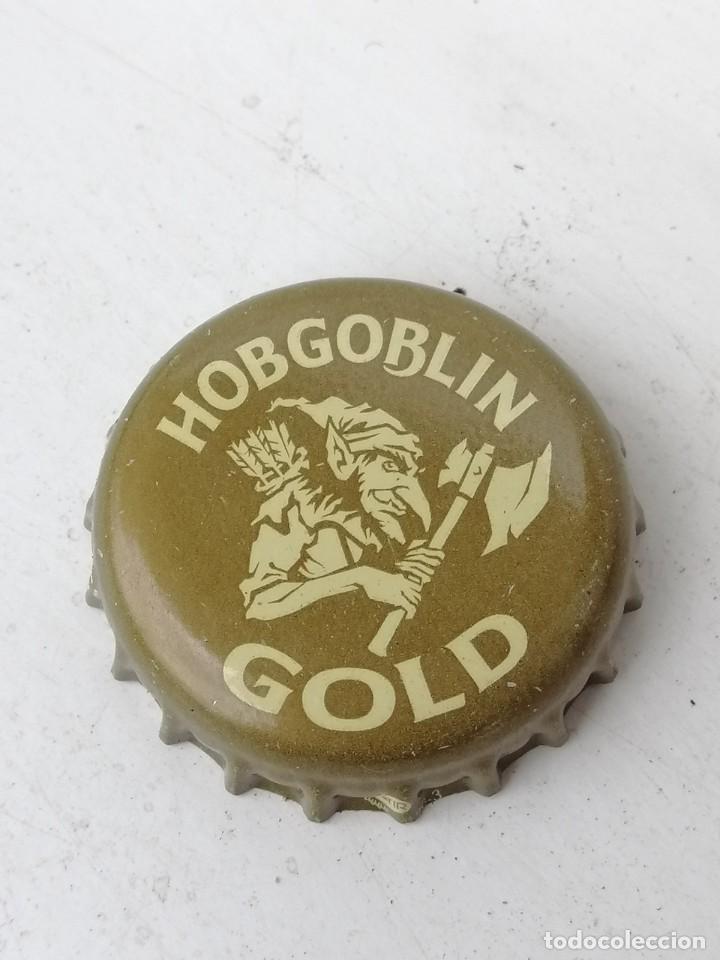 Coleccionismo de cervezas: CHAPA CERVEZA BOTTLE CAP HOBGOBLIN. REINO UNIDO (12).FAB. CHAPA:ASTIR.---LOTE N. 3224--CARMANJO