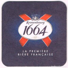 Coleccionismo de cervezas: POSAVASO DE LA CERVEZA KRONENBURG (VER LAS DOS CARAS)