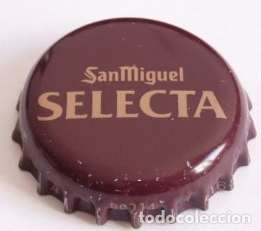 Coleccionismo de cervezas: CHAPA CERVEZA SAN MIGUEL, SELECTA. FACTORIA U
