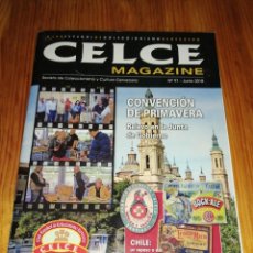 Coleccionismo de cervezas: REVISTA CLUB CELCE CERVEZA LATA BOTELLA 91 2018 ÁMBAR GUIPÚZCOA ÁLAVA LÚPULO CRUZ BLANCA PAÍS VASCO