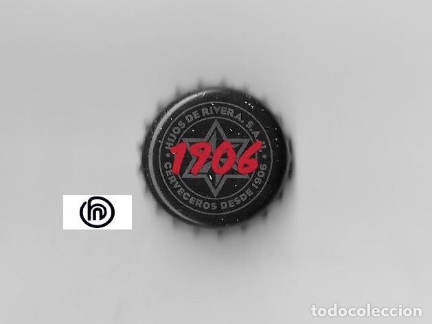 Coleccionismo de cervezas: TAPON CORONA CHAPA BEER BOTTLE CAP KRONKORKEN TAPPI CAPSULE CERVEZA ESTRELLA GALICIA 1906