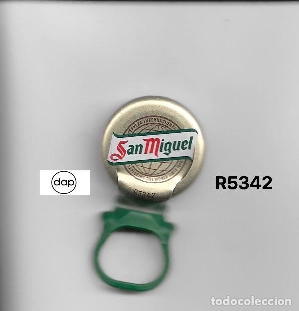 Coleccionismo de cervezas: TAPON CORONA CHAPA BEER BOTTLE CAP KRONKORKEN TAPPI CAPSULE RING PULL CERVEZA SAN MIGUEL