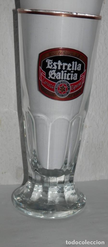 Coleccionismo de cervezas: VASO ESTRELLA GALICIA