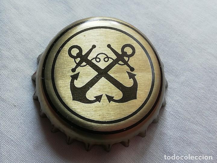 Collezionismo di birre: Chapa tap&oacute;n corona de la cerveza de B&eacute;lgica GOUDEN CAROLUS
