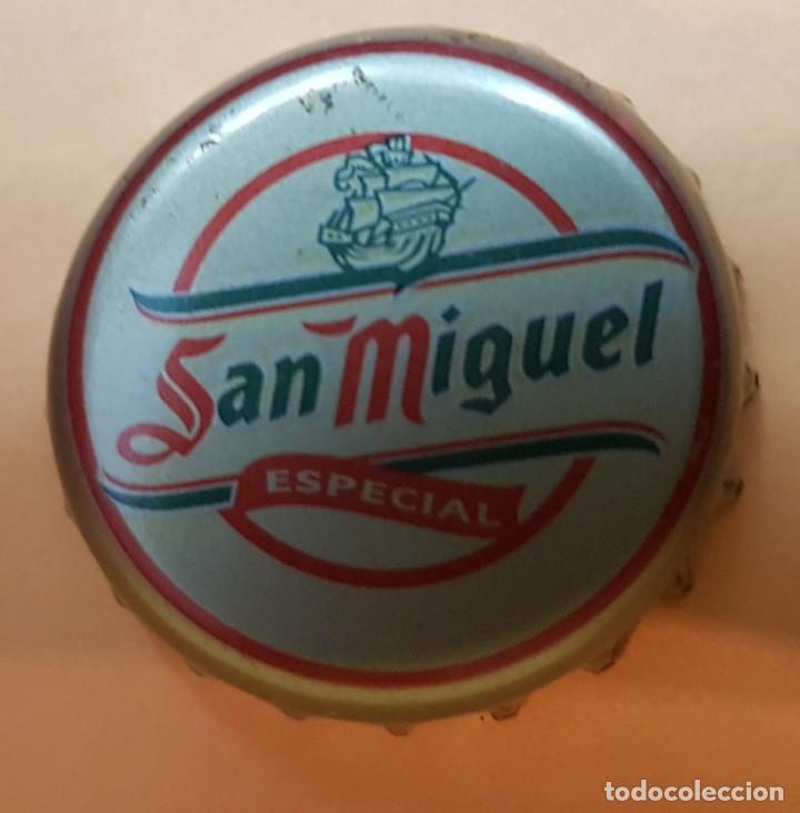 Coleccionismo de cervezas: TAPON CORONA CHAPA KRONKORKEN BOTTLE CAP TAPPI - CERVEZA - SAN MIGUEL ESPECIAL